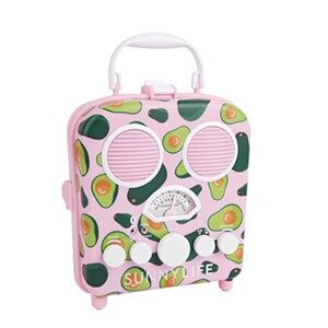 NEW SunnyLIFE Beach Sounds Speaker, Avocado One Size